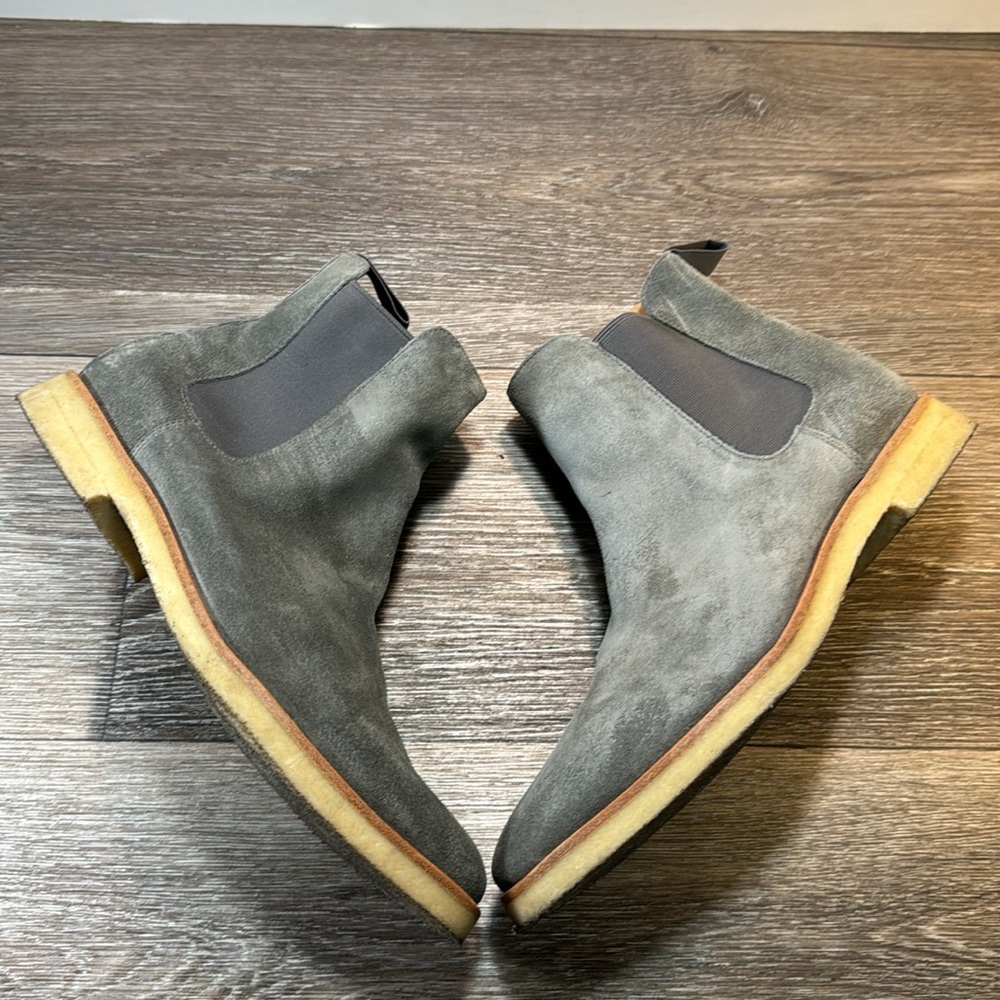 New Republic suede leather boots men’s size 10.5 (d98)